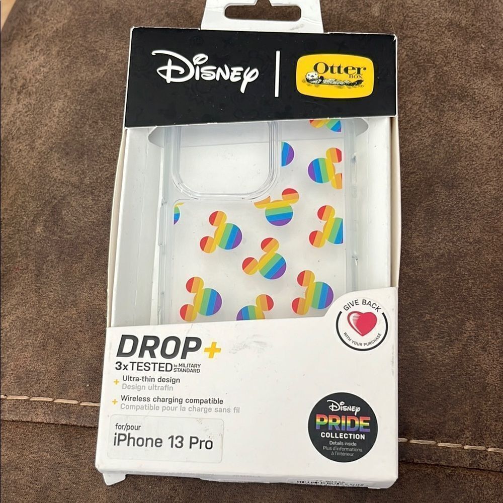 NWB Disney OtterBox Pride iPhone 13 Pro Case, Super Cute!